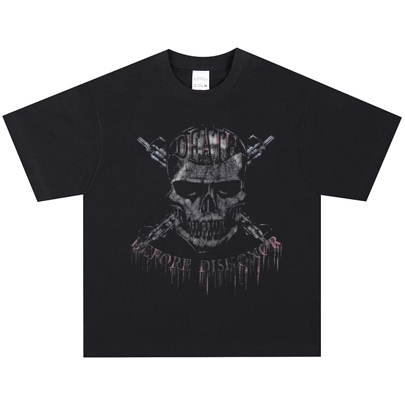 Death T-Shirt, Soft Fabric Casual Daily Wear XXXXL
