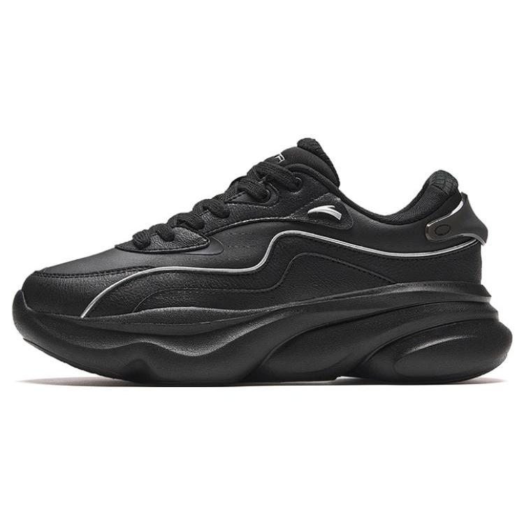 (WMNS) ANTA Casual Shoes Black White Women s 922338888-8 EU 40