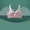 Summer Thin Rabbit Ear Bra for Women Without Steel Ring Adjustment Plus Size Bra for Women Gathering Bra
