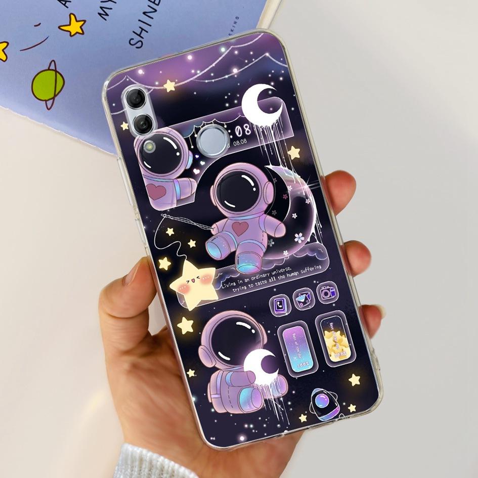 Für Honor 10 Lite Hülle HRY-LX1 HRY-LX2 Abdeckung Mode Schmetterling Transparentes Silikon Hüllen Für Honor 10 10i Honor10 Bumper