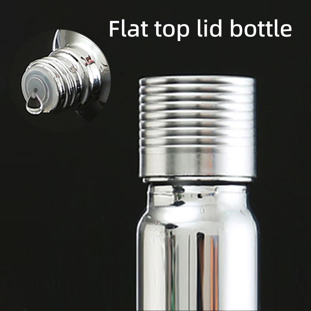 

5ml-100ml Silver Glass Essential Oil Dropper Bottle Sample Bottle Glue Head Dropper Bottle Press Drop Separation Empty Bottle 10ml&5pcs