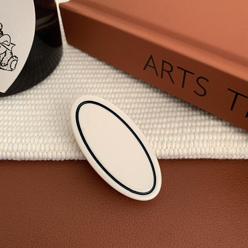 

Корейский Новый Дизайн Ретро Бант Боковые Пряди Зажим Темперамент Ацетатный Зажим Клюв Утки Милый Овальный Зажим для Рваных Волос Hairpins