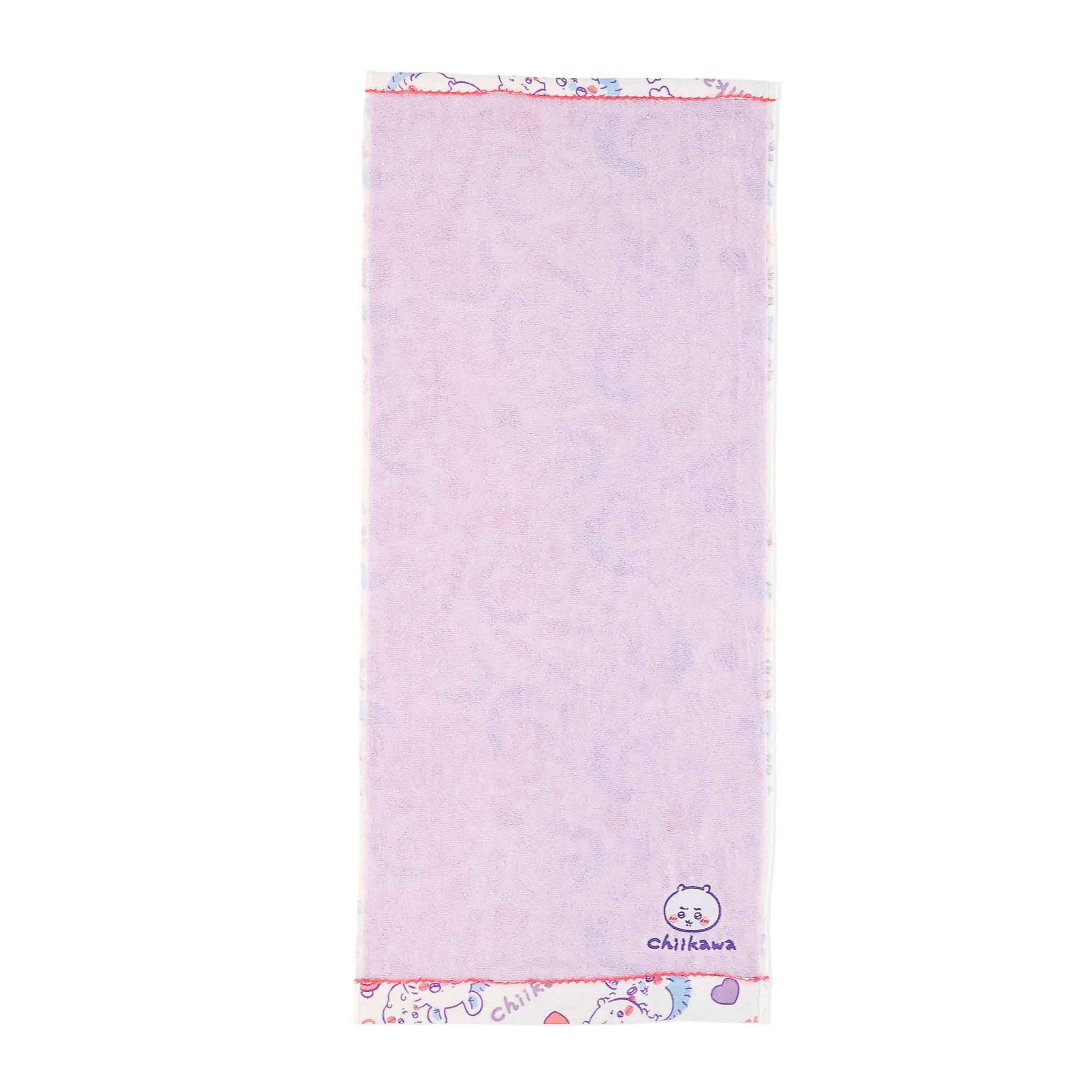 Marushin Chiikawa Face Cute Couple Untwisted Antibacterial and 0776017600 Towel, Design, Yarn, Deodorizing,