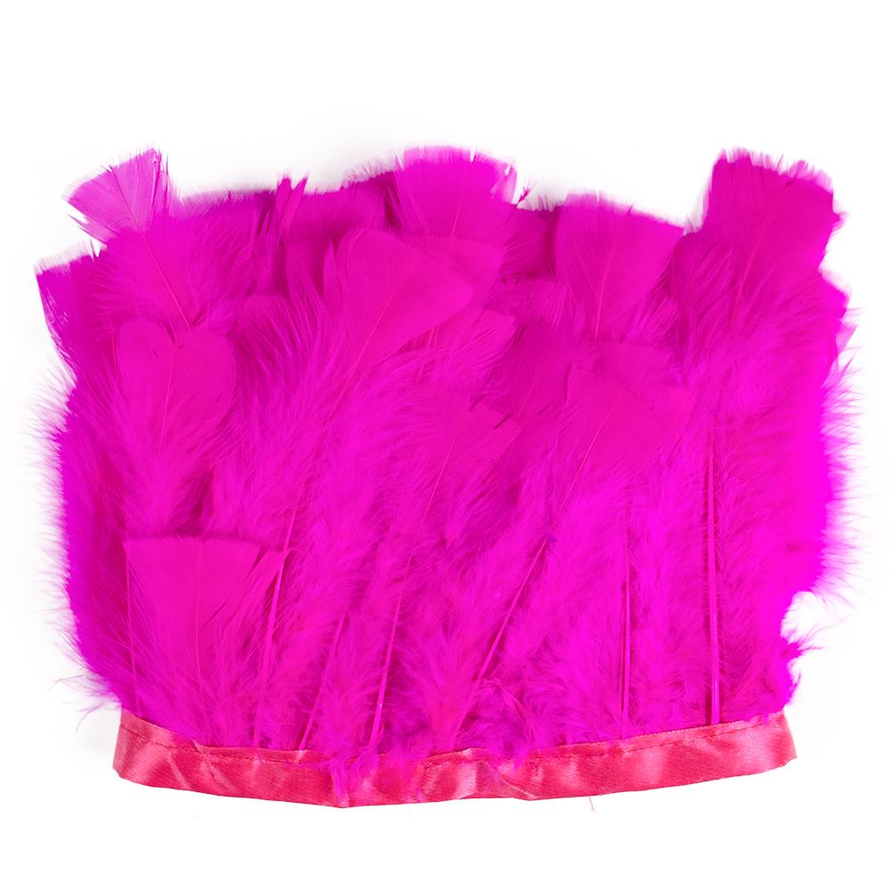 10-15cm Green Turkey Feather Trim Ribbon Fringe For Crafts Wedding Dress Decor Sewing Accessories Plumas 1Meter Long