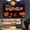 Happy Halloween Modern Canvas Wall Art for Bedroom & Living Room