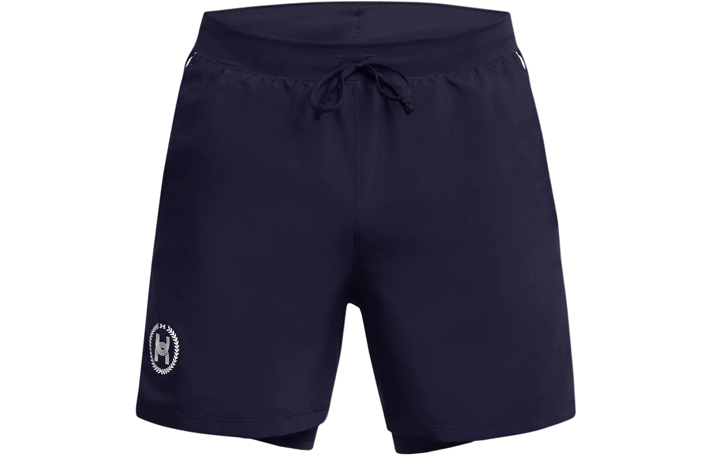 Under Armour UA Launch Casual Shorts Men s Blue 1383235-410 LG