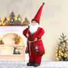 Standing Posture Christmas Santa Doll Santa Claus Ornament  Christmas Home Decor