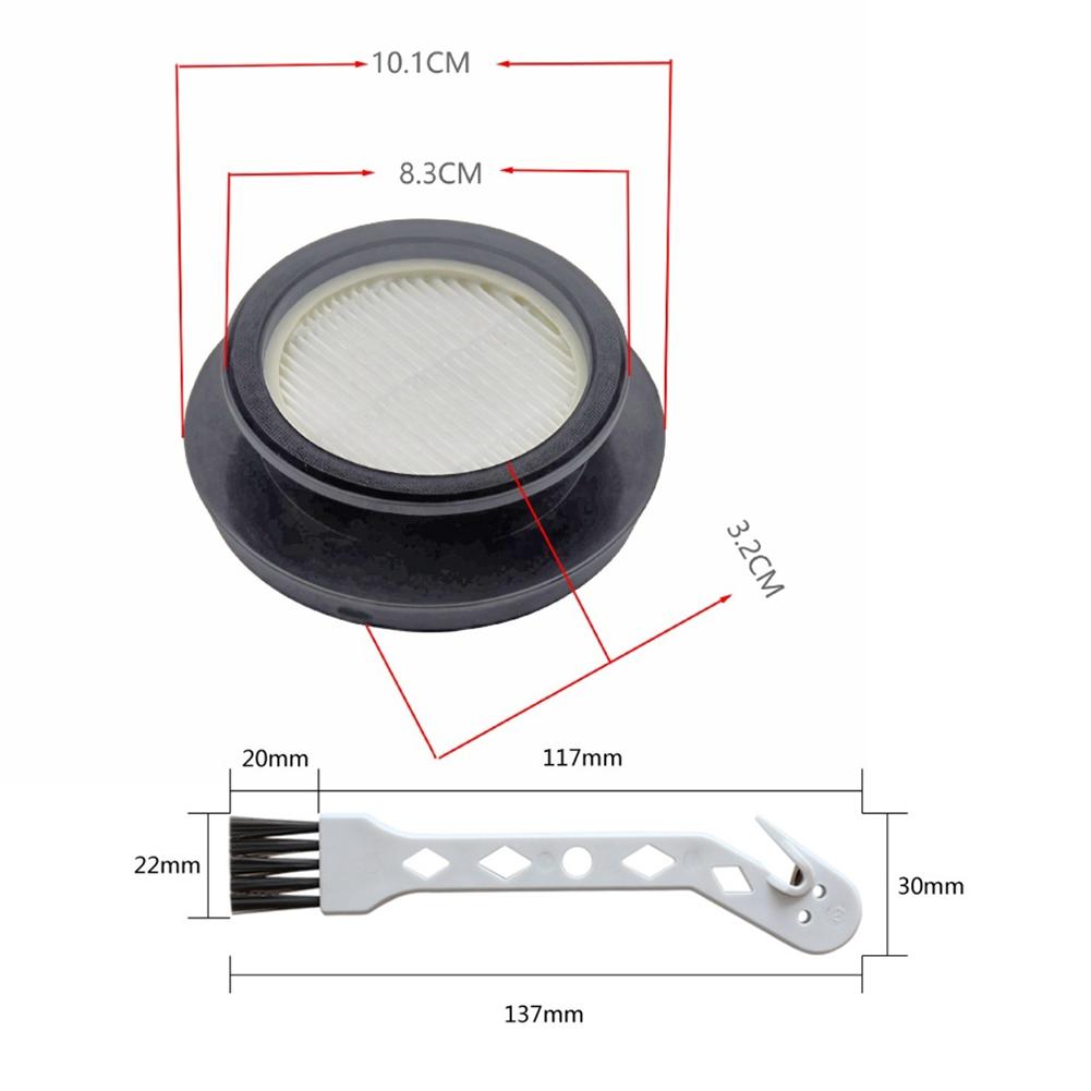 ABS Frame HEPA Vacuum Filter Captures 0.3 Microns Filters 99.97% Particles