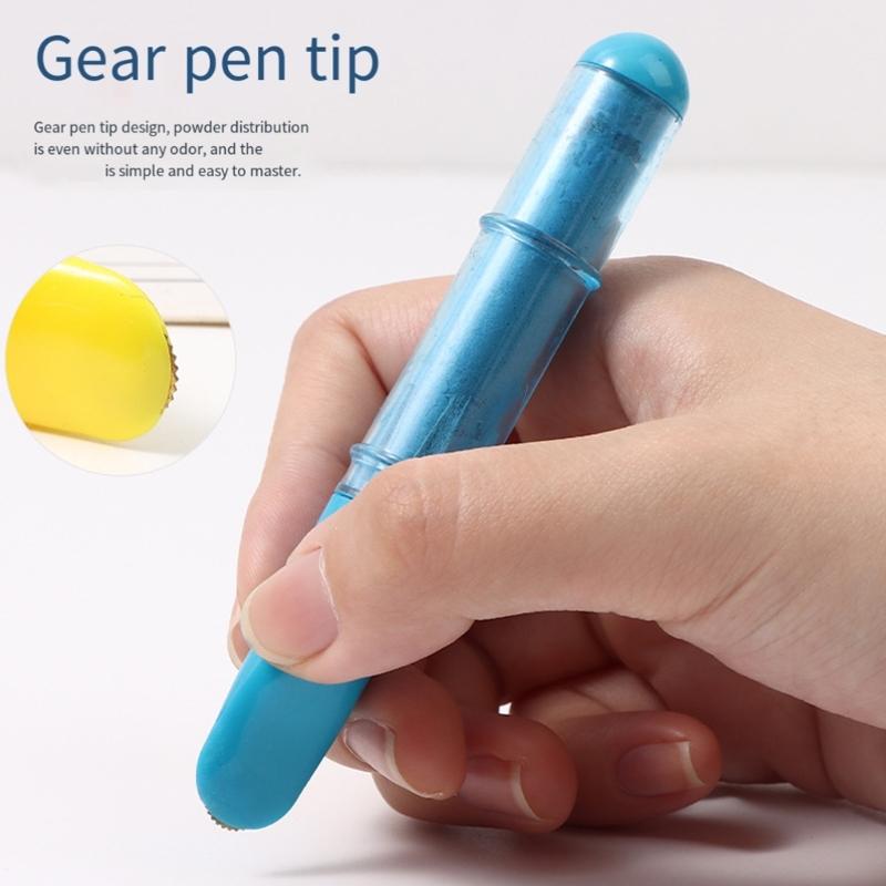Pack Of 4 Fabric Marking Chalk Pen For Sewing And Tailoring With Ergonomic Grip And Easy Removal