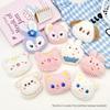 Cartoon Animal Plush Pendant Brooch - Kitten, Puppy, Rabbit - DIY Clothing Accessory & Gift
