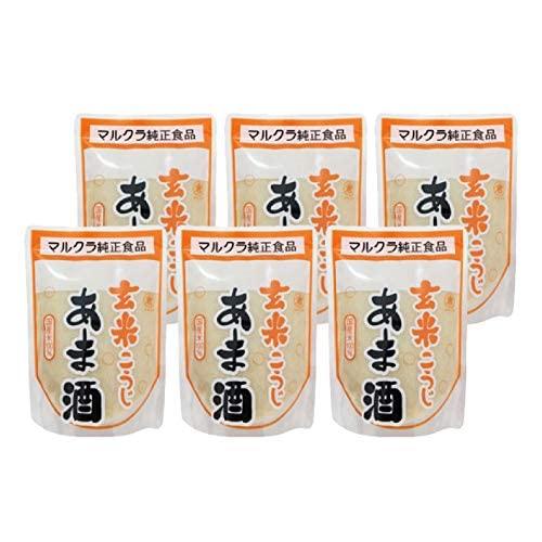 Marukura Domestic Brown Rice Koji Amazake 250g x 6 packs