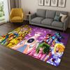 Retro Saint Seiya Anime Cartoon Teppich für Spielzimmer, Schlafzimmer, Wohnzimmer, Sofa, Heimdekoration, Kinderteppich, rutschfeste Bodenmatte