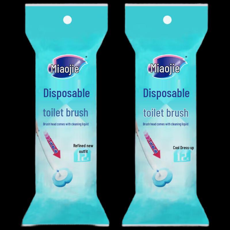 Miaojie Disposable Toilet Brush Refill