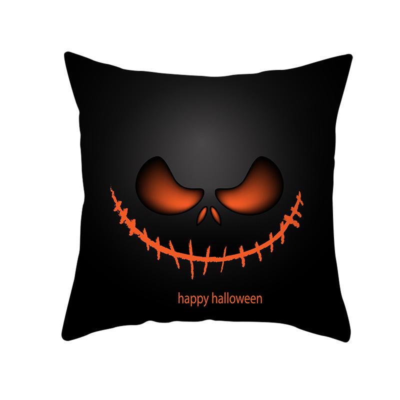 Sofa Cover Pillowcase Car Cushion Throw Home Decor Halloween Skull