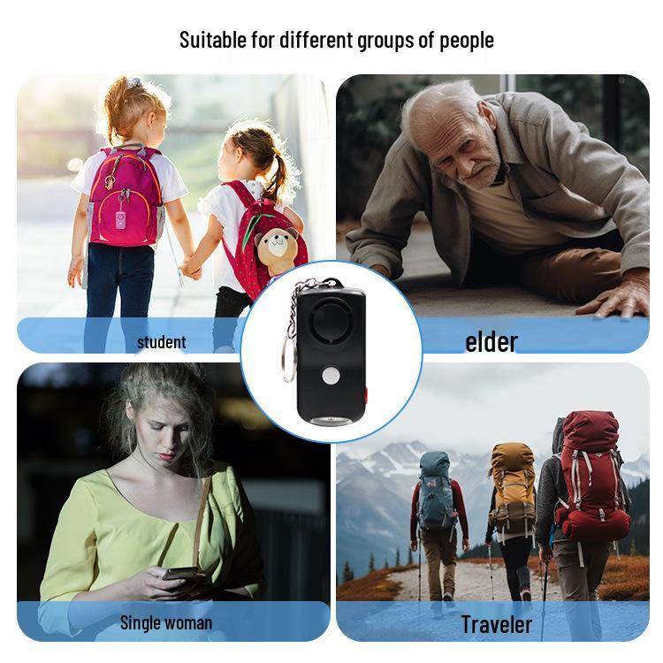 Portable Personal Defense Alarm for Women and Seniors