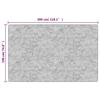 VidaXL Tapis lavable multicolore 190x300 cm antidérapant 136613