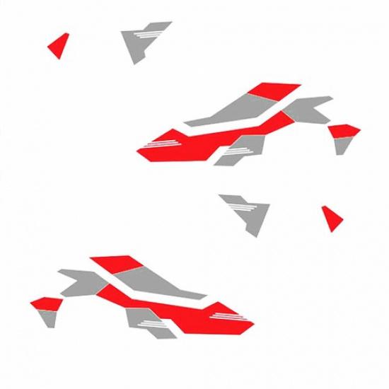 Car Body Sides Sticker Trim Racing Sport Graphics Vinyl Decals DIY Decoration