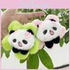 Plush Charming Soft Panda Sunflower Keychain Doll Colorful Bag Gifts Accessory