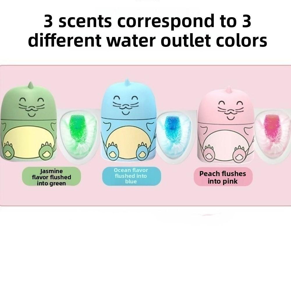 1pcs Deep Cleaning Toilet Deodorizer Ocean Jasmine Peach Toilet Cleaning Stick for Bathroom/House