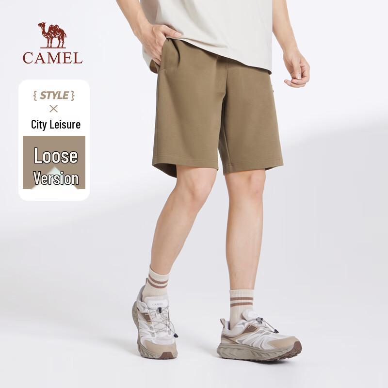CAMEL Men s American Style Heavyweight Knit Shorts 3XL