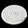 11cm 4.3 '' Table Mat Braided Cotton Round Rug Carpet Cut Kitchen Accessories