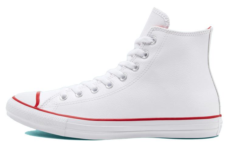 Converse Сезонный цвет Кожаные Chuck Taylor All Star Красный Белый 166729C 41.5