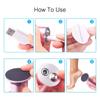 Rasp Foot Grinder Cuticle Callus Remover Foot Exfoliator File Electric Pedicure Tools Foot File