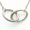 Used TIFFANY&Co. Necklace Double loop Silver925 2.9g Silver El Saperetti
