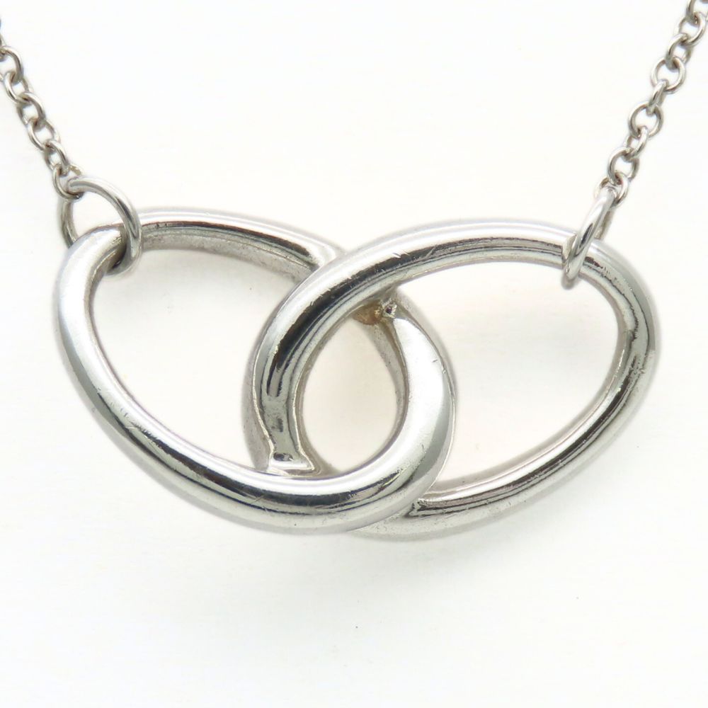 Used TIFFANY&Co. Necklace Double loop Silver925 2.9g Silver El Saperetti