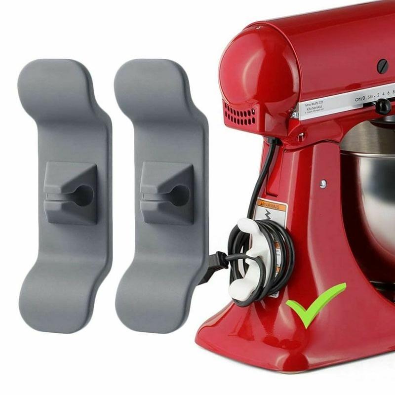 1PC Organizzatore per cavi Organizzatore per cavi Avvolgicavo per elettrodomestici da cucina Avvolgicavo