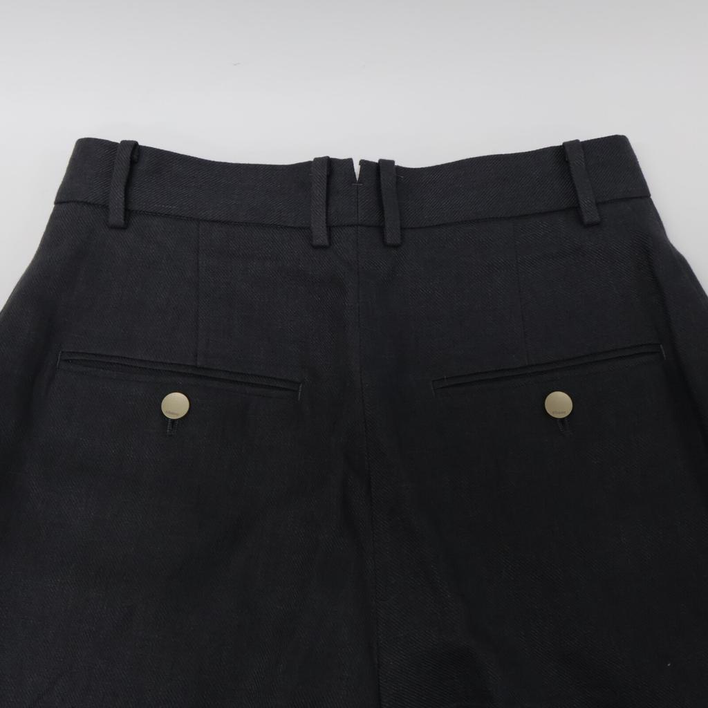 Ebure Gray Medium Linen Twill Pants 4110600592 Bottoms 36 grayUsed