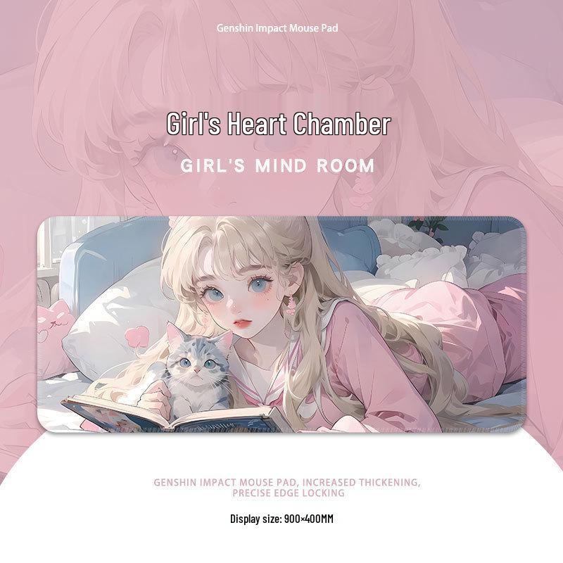 Sailor Moon XL Mouse Pad: Cute, High-Value Office Keyboard Mat Featuring Anime Girls