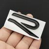 Insignia Emblema R de Metal 3D Pegatinas Calcomanías para Carrocería Cola Maletero para VW Volkswagen GTI R Rline Golf Beetle Passat Sharan Jetta BA5