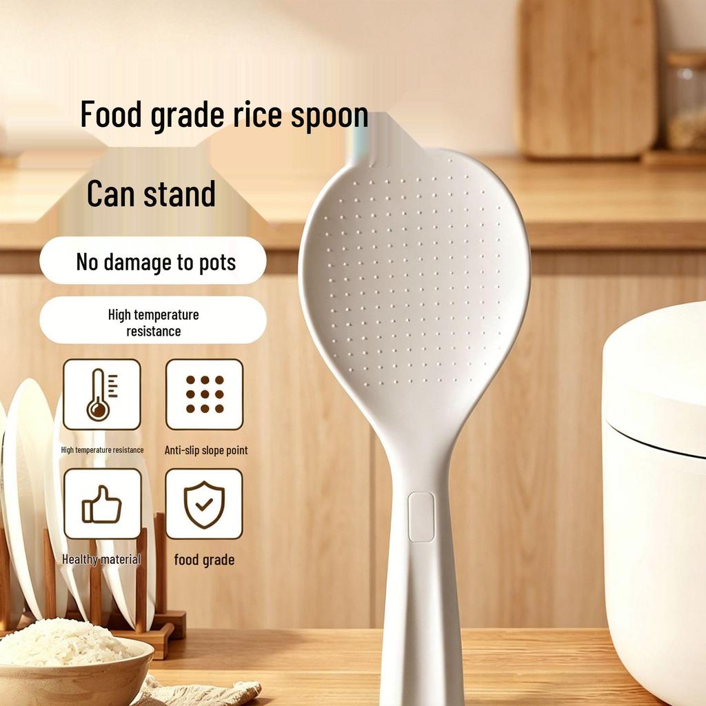High-Temperature Resistant Non-Deforming Food-Grade Rice Spoon