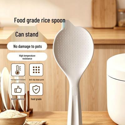 High-Temperature Resistant Non-Deforming Food-Grade Rice Spoon