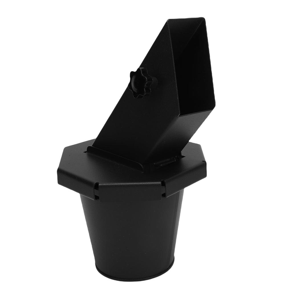 Grease Drip Catcher Grill Grease Bucket Fit for Traeger Heavy Duty Steel Heat Resist Kid Safe Closed Grease Drip Catcher