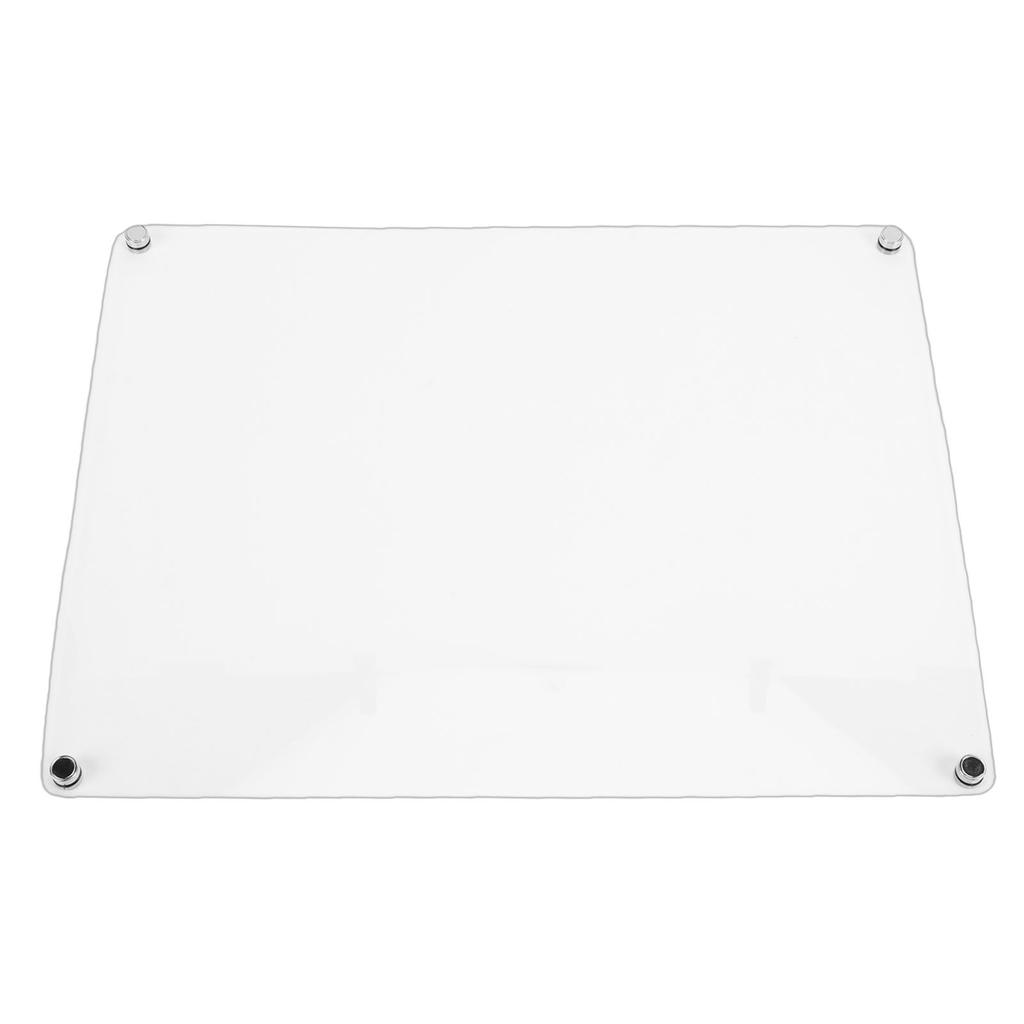 Acrylic Magnet Fridge Whiteboard Small Clear Dry Erase Refrigerator Planning Memo Board Kitchen Meal Planner 40x30cm