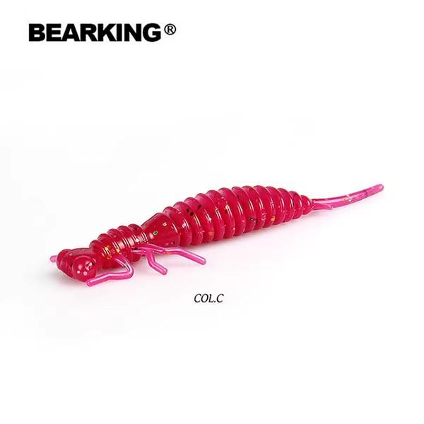 Bear King L16 Floating Soft Worm Lure: Attracts Big Bass, Perch, Asp, and More. Perfect for All-purpose Fishing.