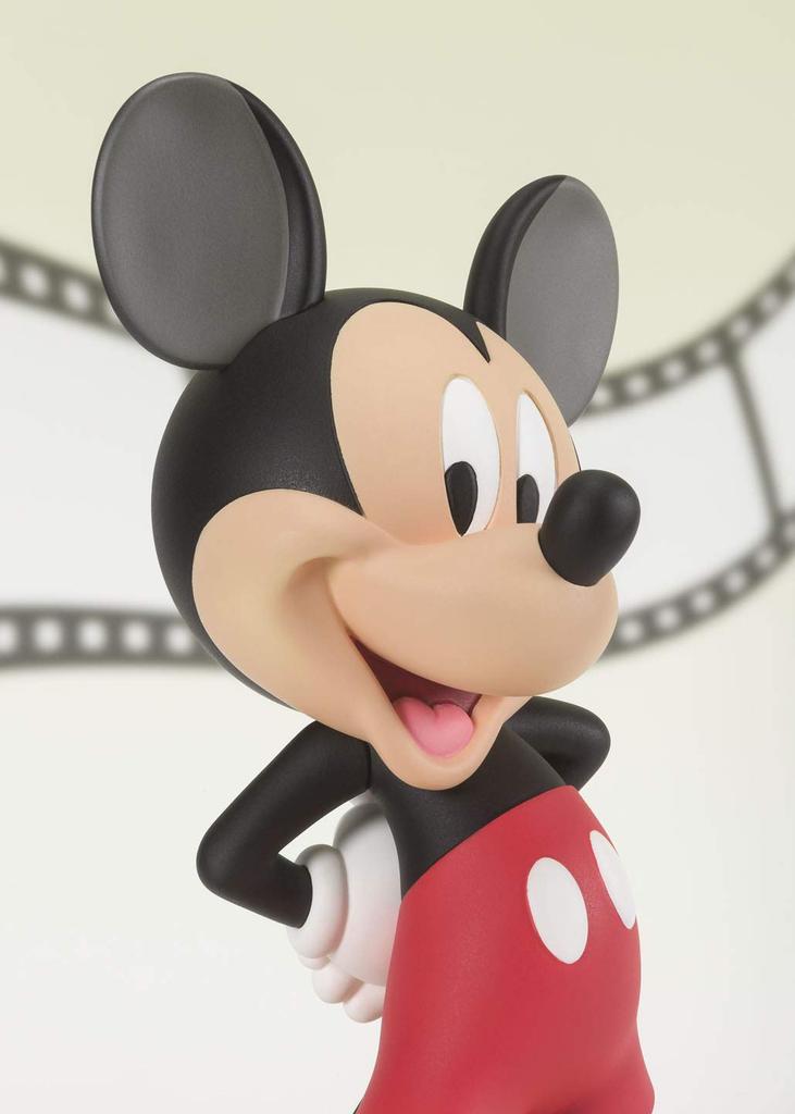 TAMASHII NATIONS Figuarts ZERO Mickey Mouse 1940er Jahre Ca. 130mm PVC ABS Bemalte Komplettfigur &