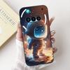 Para Funda Nothing Phone 3A A059 Lindo Dibujo Animado Panda Astronauta Silicona Suave Negro Mate Cubierta Para Nothing Phone3a Pro A059P Fundas
