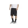 Adidas Brand Logo Pattern Plain Straight Shorts Men Bottoms Black IC1998