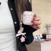 Korean Pink Floral AirPods 1 /1 Protective Case Pro1 Wireless Bluetooth 1/1 Generation Earphone Case Pendant