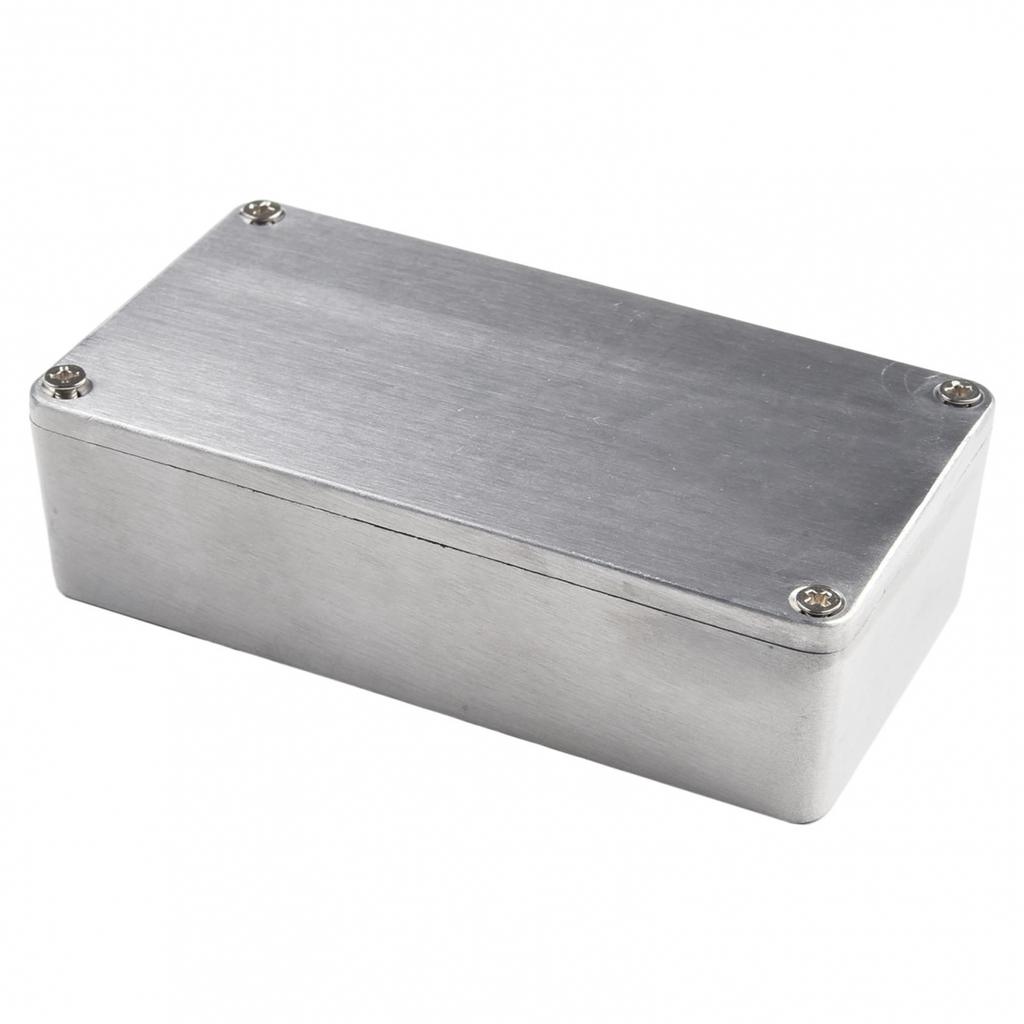 Carcasă Metalică Electrică Argintie Carcasă Capac Instrument Înălțime Mm