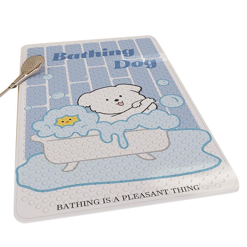 Fun Cartoon Bathing Anti-slip Suction Cup Floor Mat for Children Elderly Pregnant Women  Bathroom  Bathing Anti-slip Suction Cup