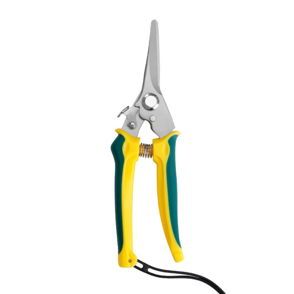 Ergonomic Handle Pruning Shears Stainless Steel Tree Branch Trimmer  Florist Work