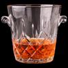 Large Crystal Glass Wine Ice Bucket