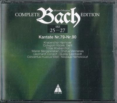 CD NIKOLAUS HARNONCOURT GUSTAV LEONHA  Complete Bach Edition Vol3  Kantat SBZ257 SHOGAKUKAN Japan Classical Used