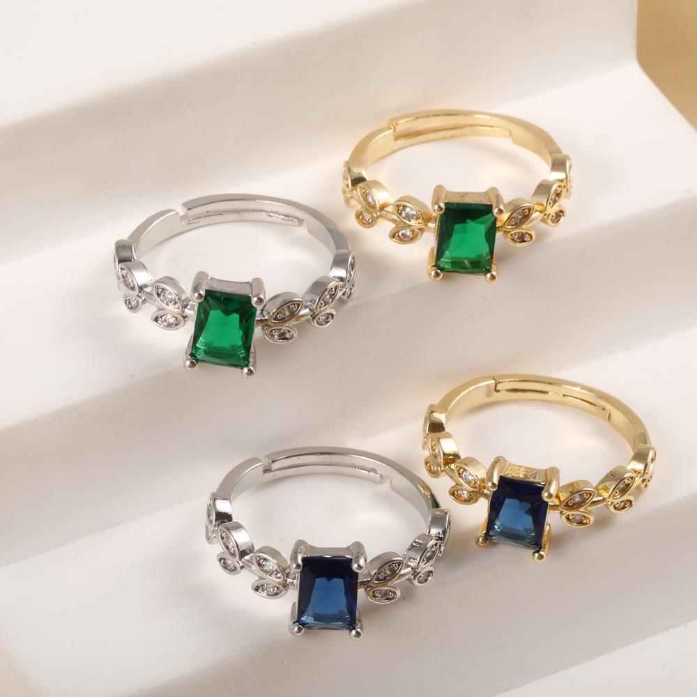 Europeisk & Amerikansk Vintage-Stil Justerbar Koppar Guldpläterad Ring för Kvinnor