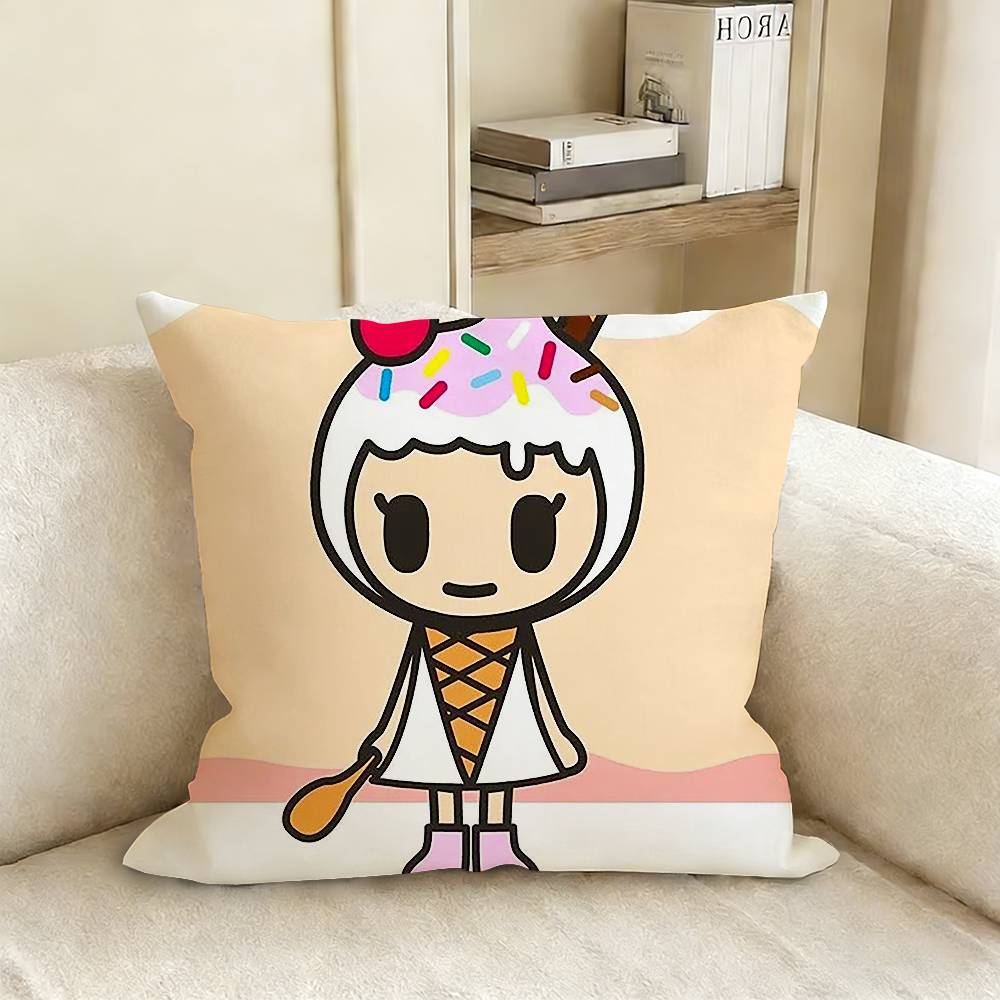 Japan TTokidokis Pillow Cover Sofa Cushion Cover Home Room Decoration Children Gift
