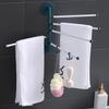 Multifunktionaler Drehbarer Handtuchhalter Badezimmeraufbewahrung mit 3 oder 6 Ebenen - Platzsparender Organizer für Handtücher und Zubehör